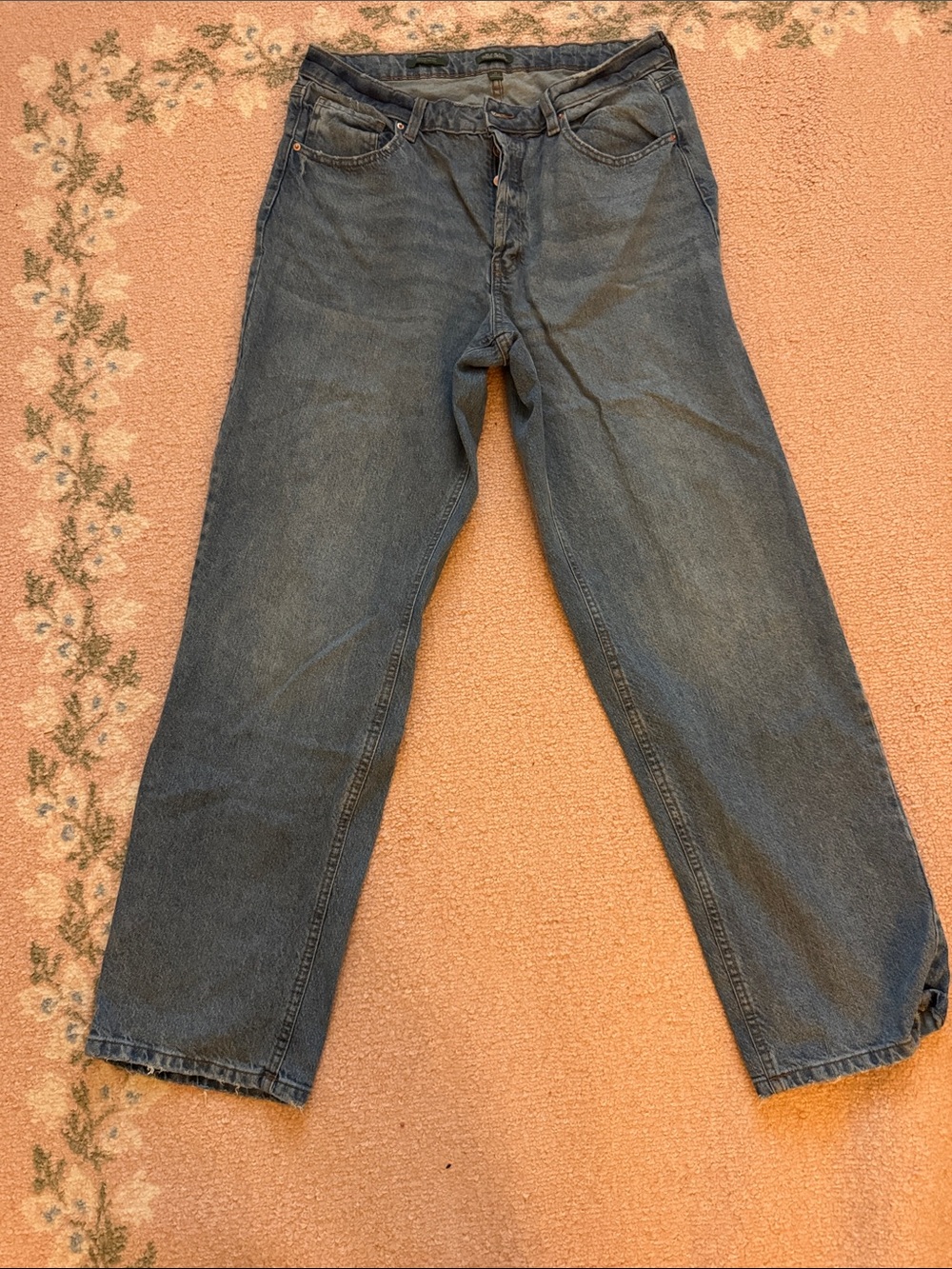wild fable Relaxed Boyfriend Jeans in Faded Blue Denim